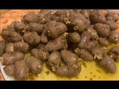 قلوب الدجاج الصحية