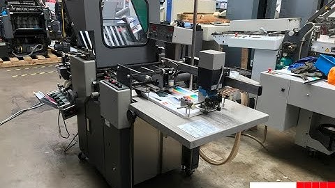 horizon afc 492 cross folder from Gab Supplies Ltd   used paper folding machine