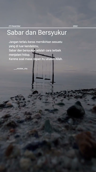 Sabar & Bersyukur...#sabar #syukur #sholawat #doa