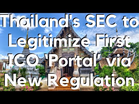 Thailand's SEC to Authorize First ICO ‘Portal’ via New Regulation Coin Initial Offering Crypto BTC