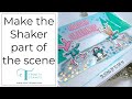 Shaker scene card with carrie rhoades