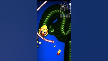 Wormzone.io Snake.io 🐍 🐍 Biggest Snake.io Trap Chasing Magic Gameplay😎😱#gaming #viralvideo #trending