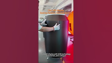 Indoor can LED display with GOB technology #CanLEDDisplay #Beer #FlexibleLEDDisplay #indoor