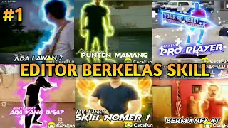 EDITOR BERKELAS SKILL BANG JAGO || editor berkelas skill |#cocofun#skill