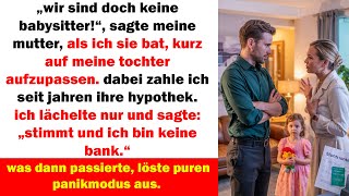 sie wollte nicht auf meine tochter aufpassen – also stoppte ich ihre hypothek mit einem satz.