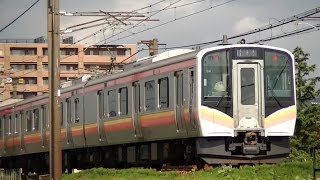 E129系新ﾆｲB4編成　信越本線下り普通449M