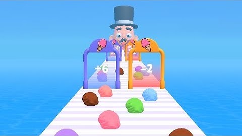 Stacky Ice Cream Runner Level 10