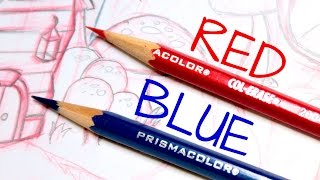 Why Sketch in RED & BLUE Lead?
