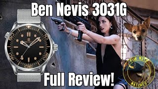 Ben Nevis BN3031G Quartz Dive Style Watch Review