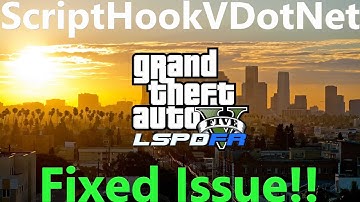 How To Make ScriptHookVDotNet Work Again! | No More Crashing! | #criminaljusticeyoutube