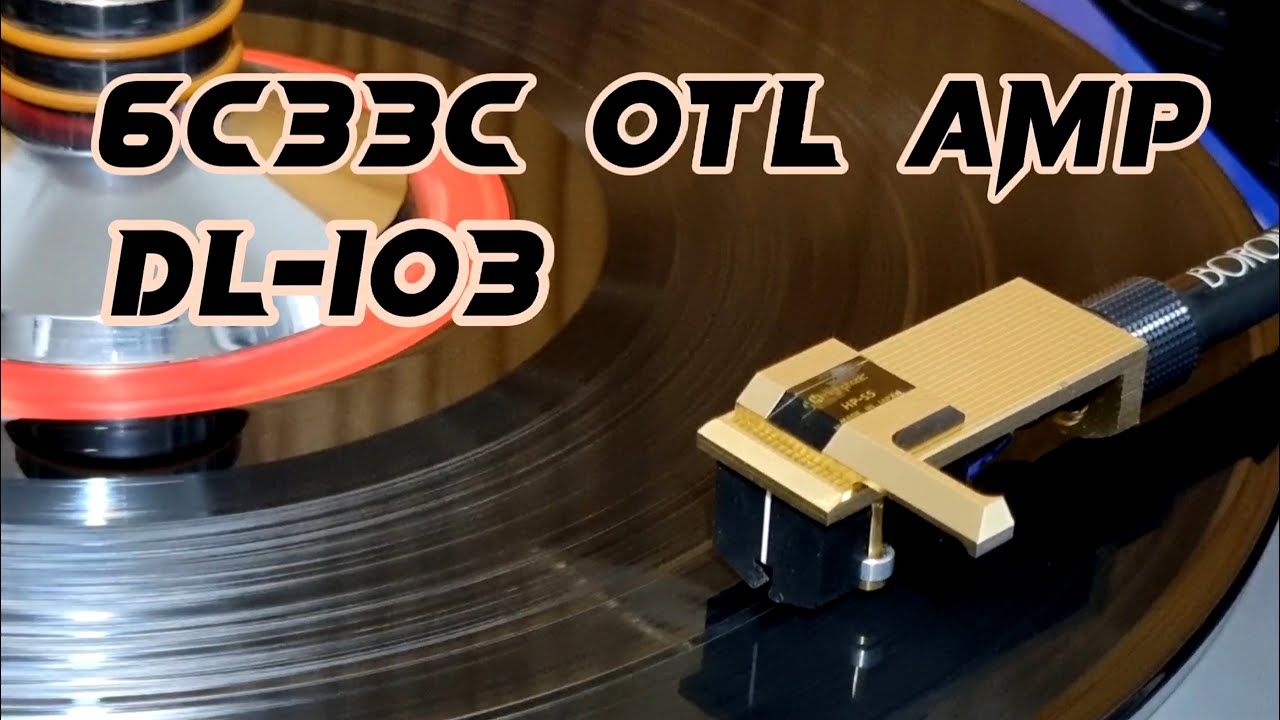 DL103 - Head Amp - CR Phono Eq Amp - Passive Control - 6C33C OTL Power Amp : 전람회의 그림