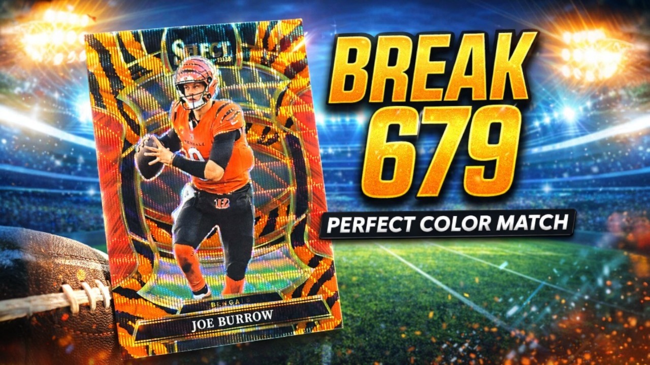 This Tiger Print is the PERFECT Color Match 🐅 🏈 Break 679 - 2025 Select Football FOTL PYT Break