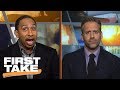 Stephen A. Smith fired up over Michael Jordan's superteam comments | First Take | ESPN