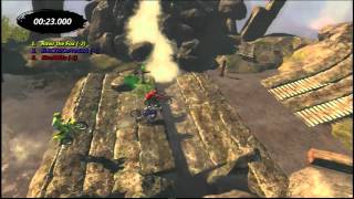 Trials Evolution - Multiplayer Gameplay w/Commentary Part 3 Rigged Bailing