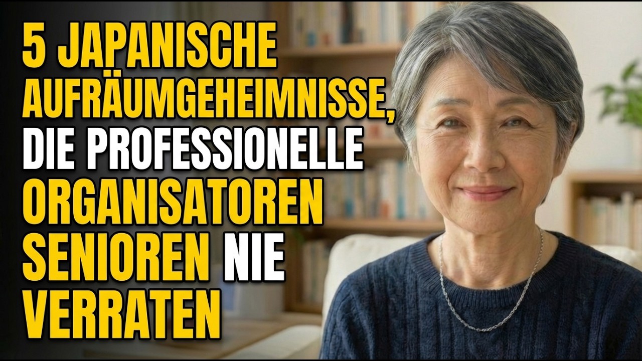 5 Japanische Entrümpelungs-Geheimnisse, Die Professionelle Organisatoren Senioren Niemals Verraten