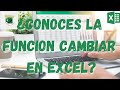 Funcion Cambiar en Excel - Funciones en Excel - Curso de Excel 2022