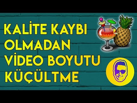 KALİTE KAYBI OLMADAN VİDEO KÜÇÜLTME | HandBrake
