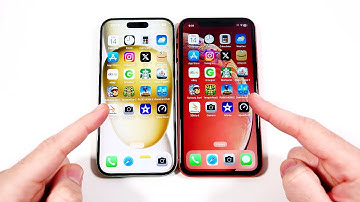 iPhone 15 vs iPhone XR Speed Test