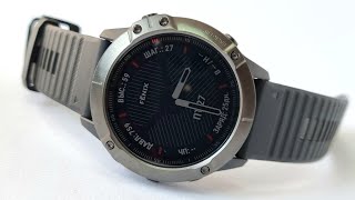 GARMIN FENIX 6X PRO SAPPHIRE с DLC покрытием