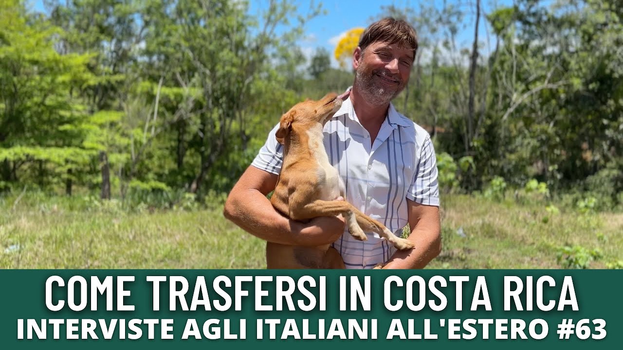 Se finisce il mondo andiamo in Costa Rica @VillaggioCostaRica Morris San | ITALIANI ALL'ESTERO #63