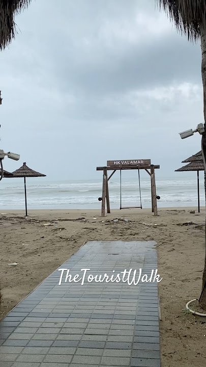 Rainy day in Albania #albanien #beach #travel #trendingshorts #albania #waves #beachvibes #rain