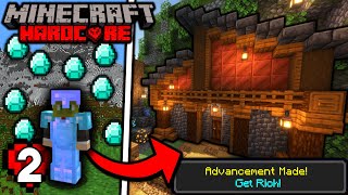 Getting Rich in Minecraft Hardcore is TOO EASY! (#2)