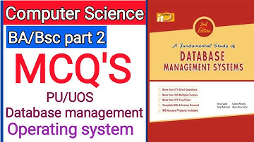 BA/BSc Computer Science MCQ