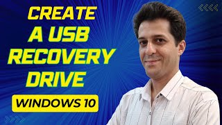 how to create a usb recovery drive for windows 10