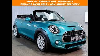 MINI CONVERTIBLE 2.0 Cooper S Classic Convertible 2dr Petrol Manual Euro 6 (s/s) (192 ps)