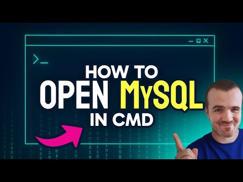 How to OPEN MySQL in CMD (Step by Step)