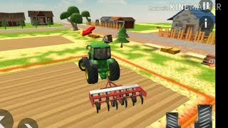 Game nông trại giả lập mới nhất| lái máy cày, xe chở lúa screenshot 1