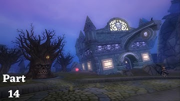 WIZARD101 FINDING THE DEATH SCHOOL - 100% QUEST COMPLETION WALKTHROUGH PART 14