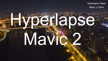Hyperlapse Day - Night Video made with Mavic 2 Zoom