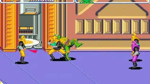 TMNT IV Turtles in Time Playthrough #9 StarBase Where no turtle has gone before