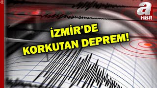 Afad Duyurdu İzmirde 45 Büyüklüğünde Deprem Meydana Geldi A Haber