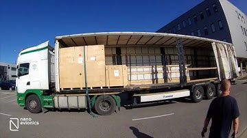 Equipment upgrade for NanoAvionics Testing facilities - timelapse