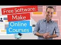 How To Create An Online Course For Free - Sell Your Online Course With 100% Software