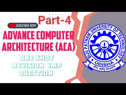 Advance computer architecture oneshot l aca oneshot 4 l aca 5th sem imp ...