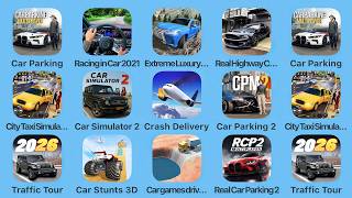 Car Parking, Racing in Car, Extreme Luxury Parking, Real Highway, City Taxi Simulator, CrashDelivery screenshot 3