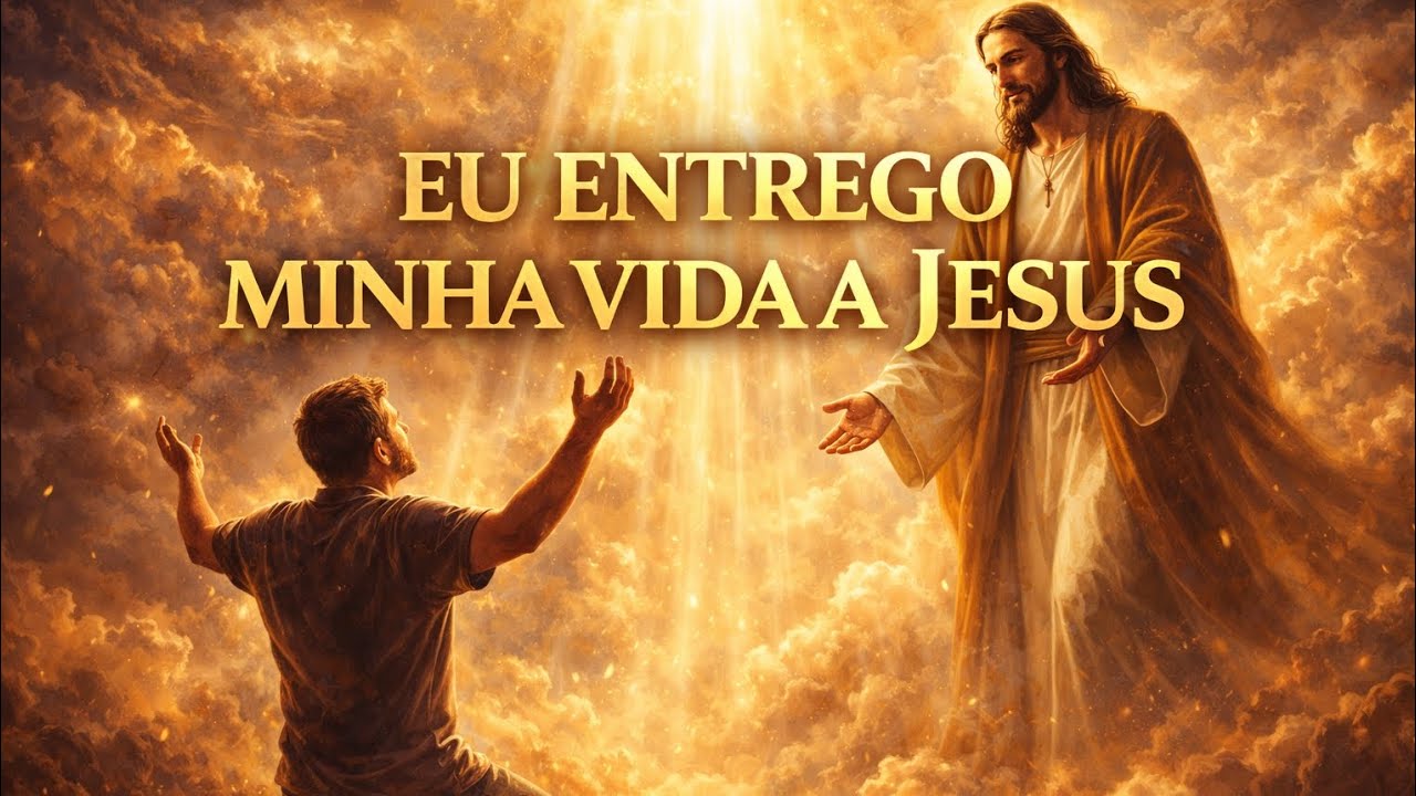 Eu Entrego Minha Vida a Jesus | Louvor de Entrega e Salvação