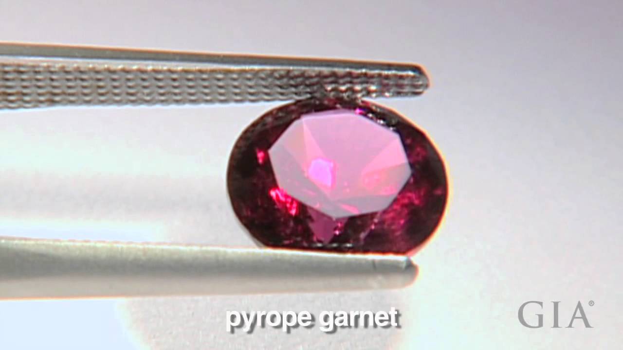 Red Garnets By Gia - Youtube