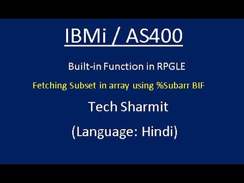 IBMi (AS400) -