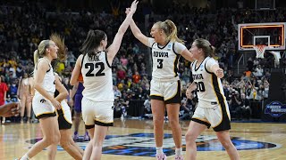 Iowa advances to second-straight Final Four after rematch win over LSU