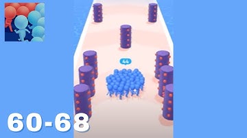 Count Masters: Crowd Clash Stickman Running Game - Gameplay Walkthrough Level 60-68