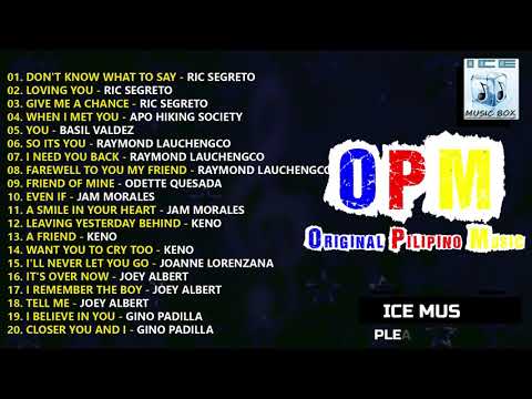 OPM 80s - OLDIES BUT GOODIES - Ric Segreto, Basil Valdez, Gino Padilla, Jam Morale & Joey Albert