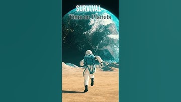 Survival time on different planets 🌎 💀 #Shorts #Space #Universe #Planets #Science