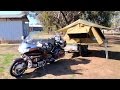 GOLDWING MOTORCYCLE CAMPER TRAILER