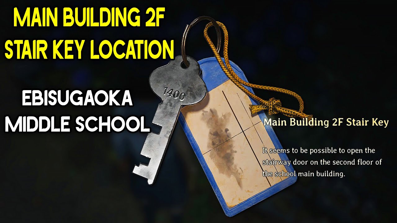 Silent Hill f - Main Building 2F Stair Key Location - Ebisugaoka Middle School