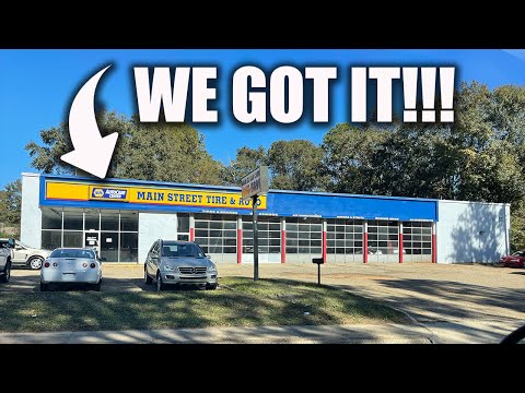 BRAND NEW DREAM SHOP BUILD REVEAL!! Transforming an OLD HUGE NAPA Shop!! Ep.1
