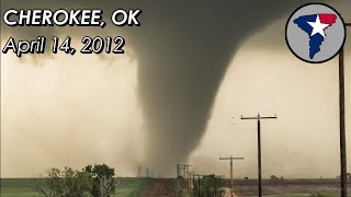 4/14/2012 • Large Tornado Southwest of Cherokee, Oklahoma!